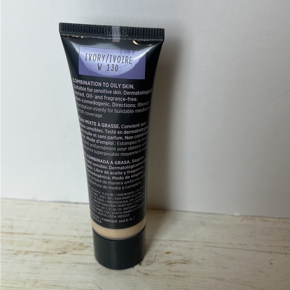 Mary Kay TimeWise MATTE 3D Liquid Foundation Ivory W130 NEW - Picture 4 of 5